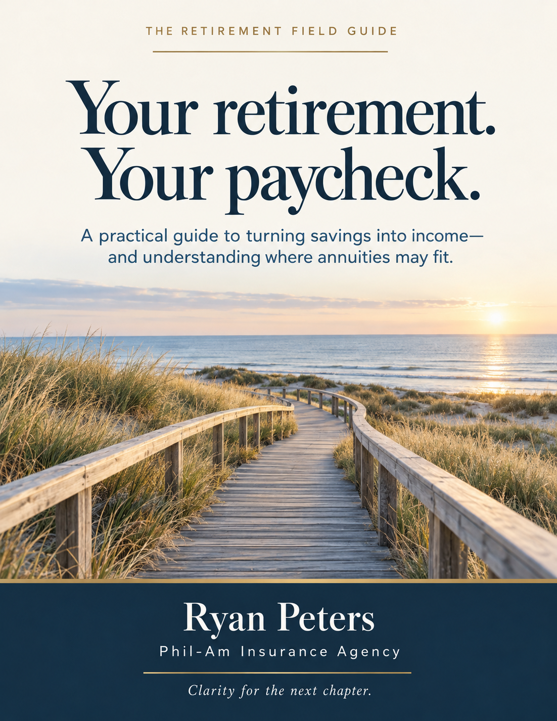 Your retirement. Your paycheck. — The Retirement Field Guide by Ryan Peters